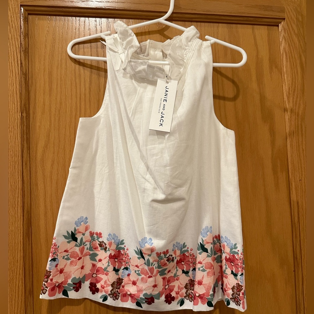 NWT Janie and Jack Floral Tunic Top - 5